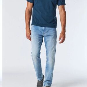 Mavi Men's Straight Blue Jeans Light Wash